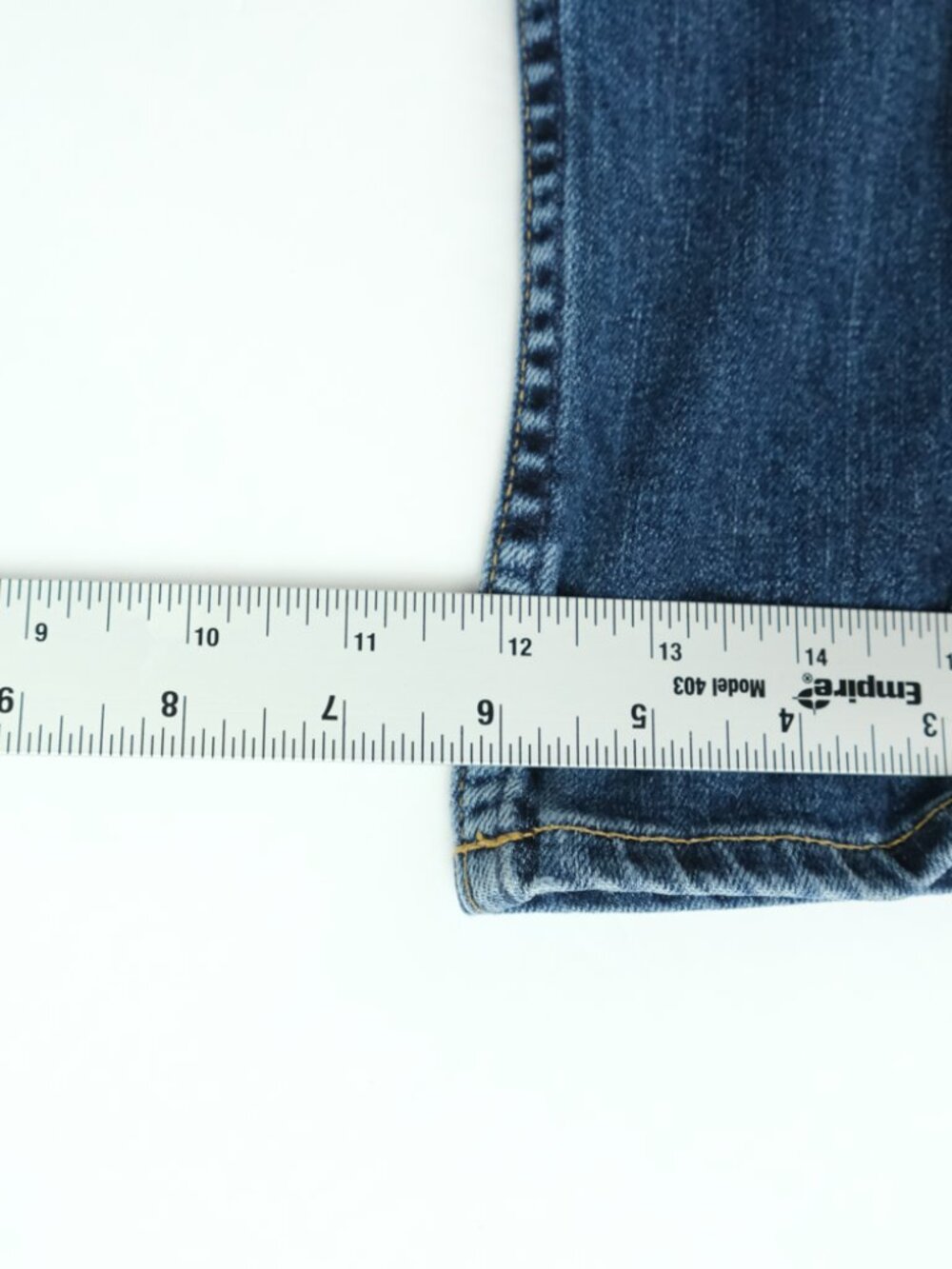 Rag & Bone Mid Wash Blue Mens Size 31 Fit 2 Skinny Leg Leg Casual Denim Jeans - Picture 8 of 8